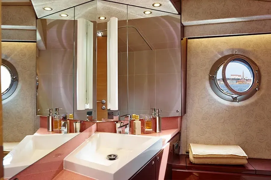 The bathroom