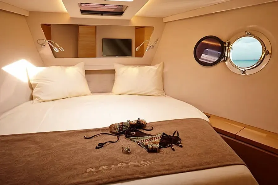 The aft cabin